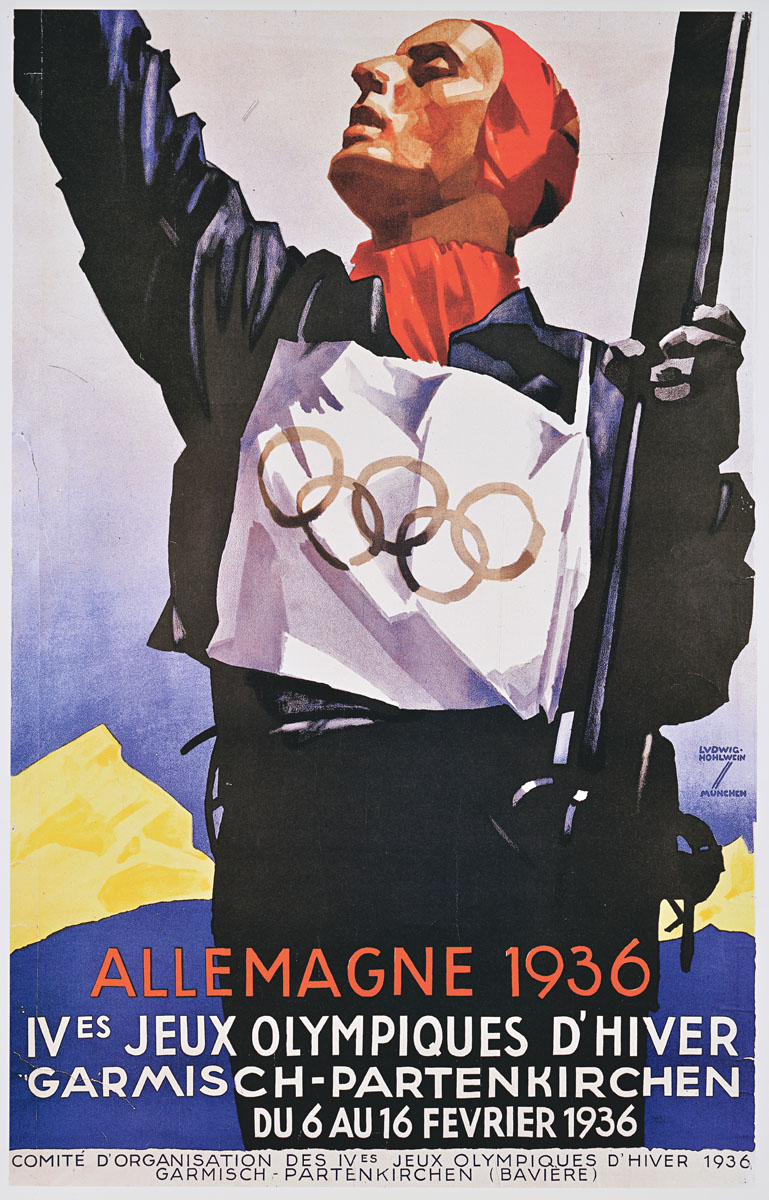 1936년 동계 올림픽 포스터