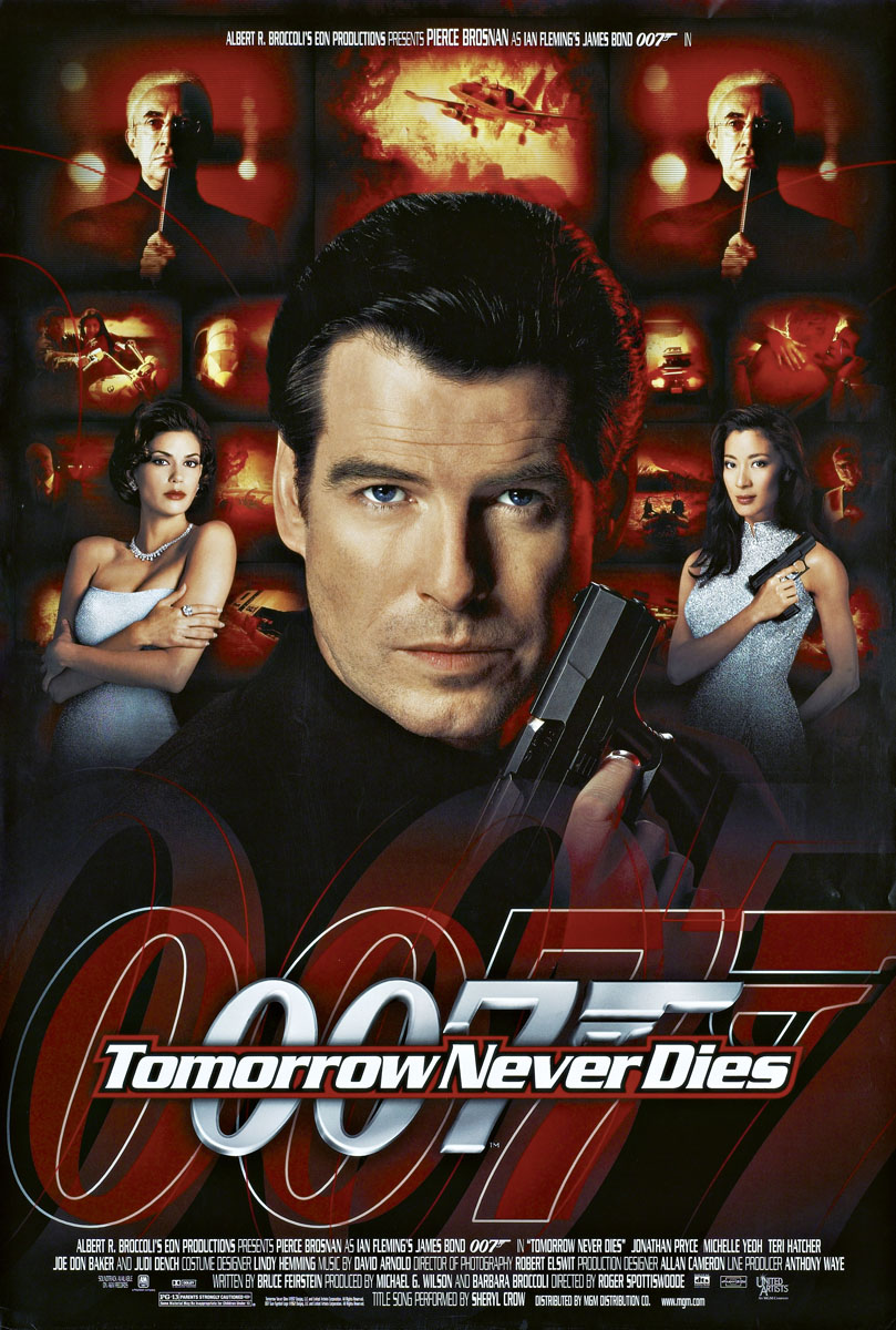 007 네버 다이 포스터