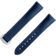 투피스 스트랩 - 폴딩 클래스프가 장착된 블루 비건 스트랩 - 032Z017134